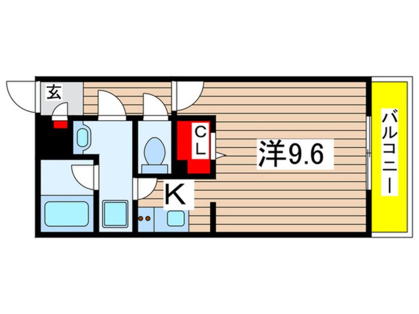 間取図 リブリ・パーシモン