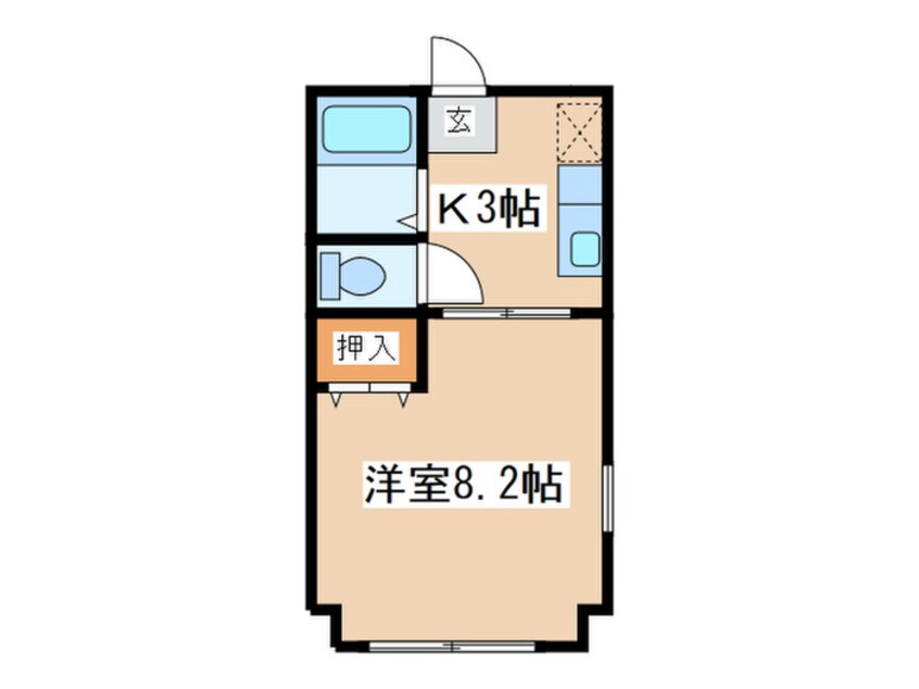 間取図 ウラノス鵠沼