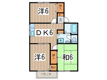 間取図 ガーデンシティ湘南Ⅱ