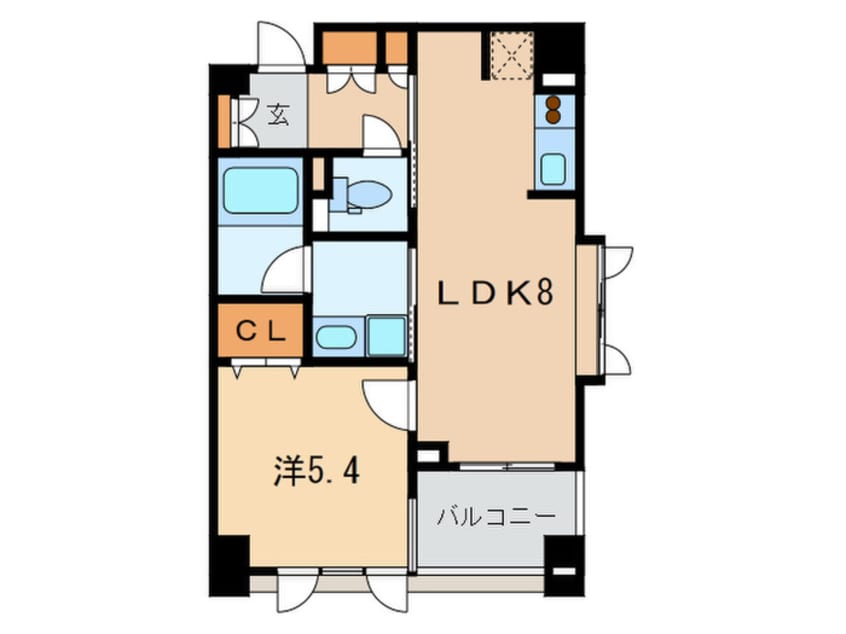 間取図 パ－クキュ－ブ本郷