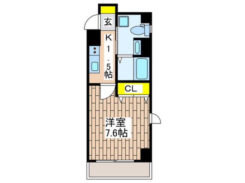 間取図 ルミエ－ル藤沢