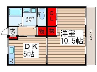 間取図 ベルゾーネ南柏