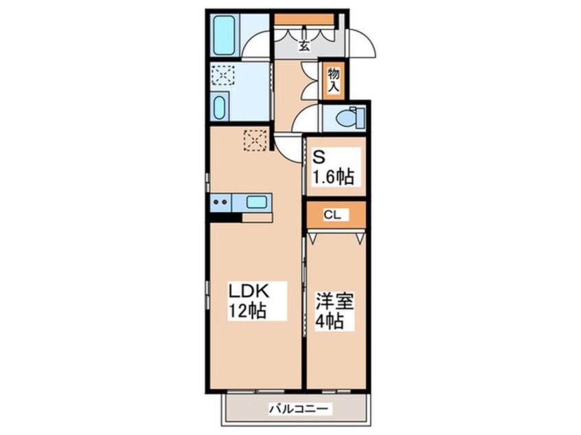 間取図 フェルーム玉川学園