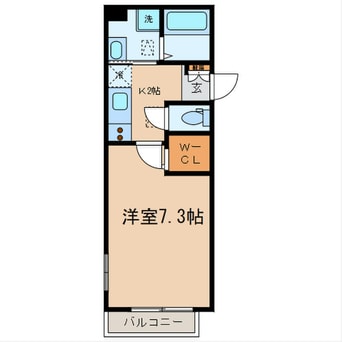 間取図 フルール和泉