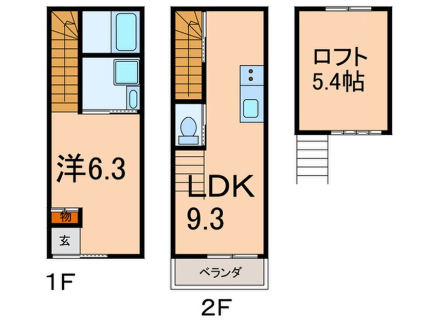 間取図 ファベル文京千石