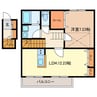 マイシティ上小町Ⅱ 1LDKの間取り