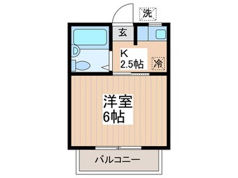 間取図 フォレスト恋ヶ窪