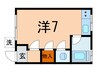 関口方 1Rの間取り