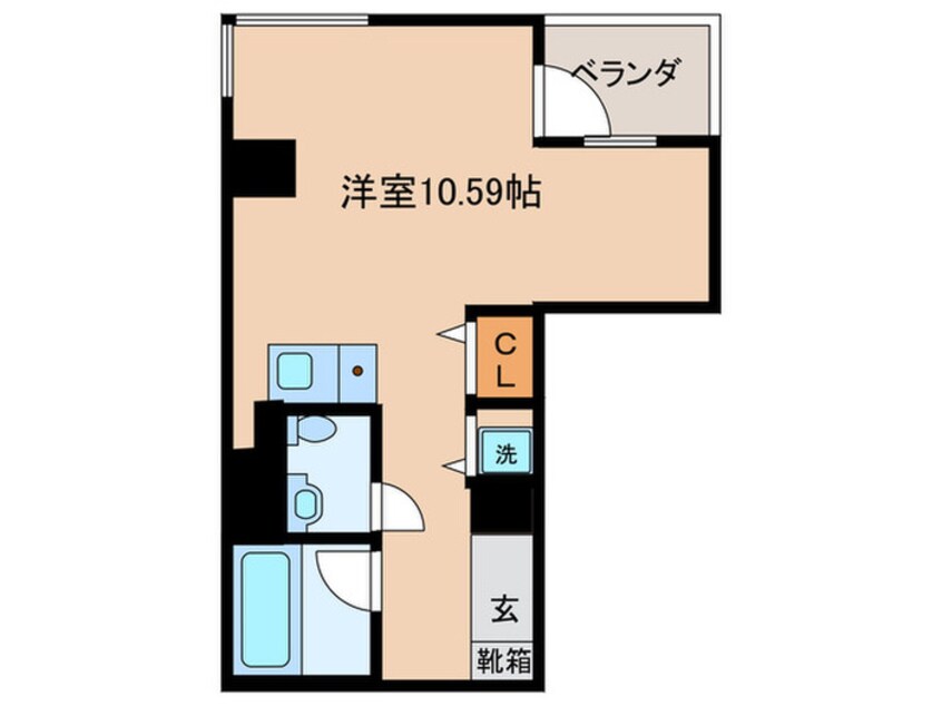 間取図 カーサグラン上野毛