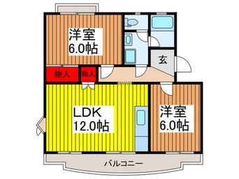 間取図 グリーンハイツ7