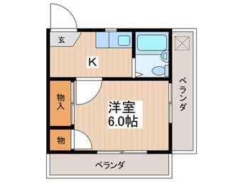 間取図 サンライズ須崎