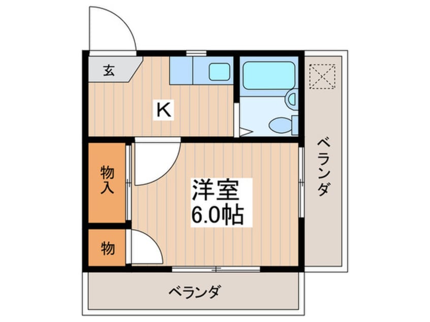 間取図 サンライズ須崎