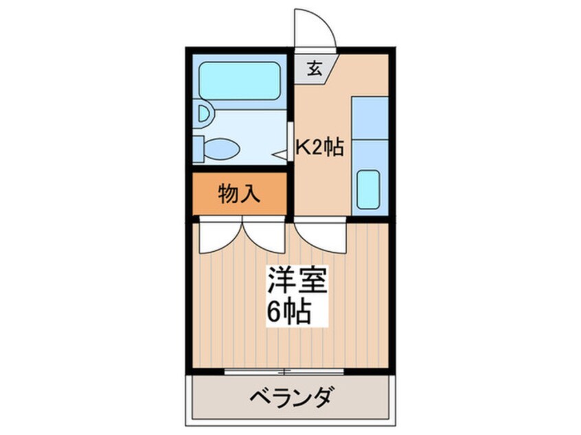 間取図 サンライズ須崎