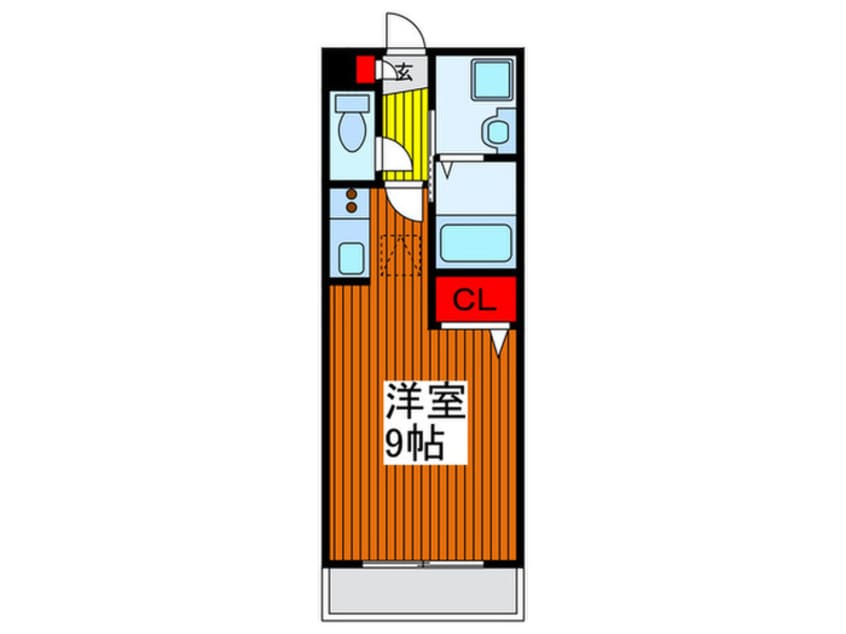 間取図 グリ－ンコ－ト