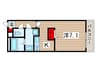 リブリ・Clover 1Kの間取り