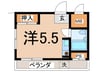 エスペランス 1Rの間取り