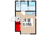 イニシオＭ＆Ｉ東浦和 1Rの間取り