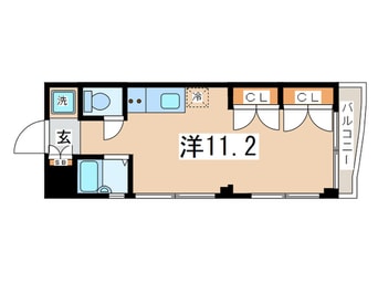 間取図 コーポ・ハマ