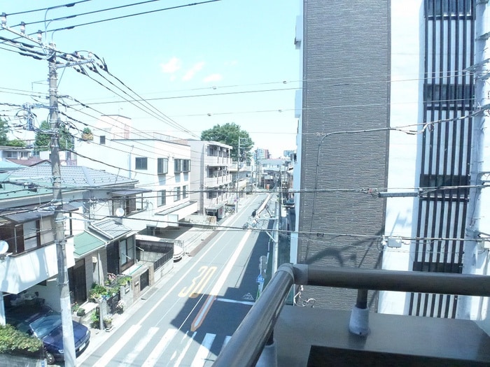 室内からの展望 コーポ・ハマ