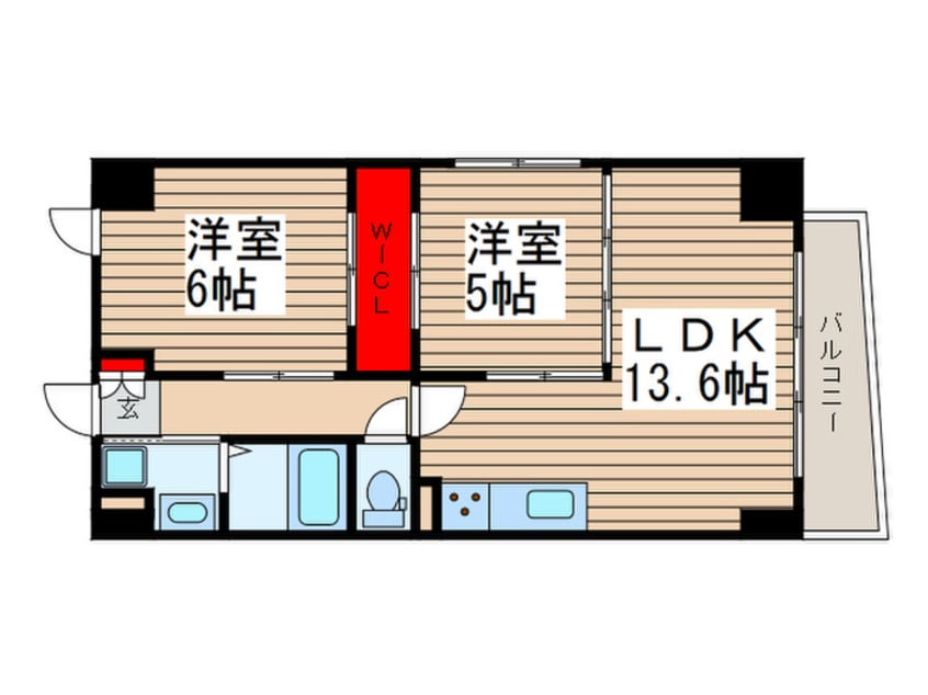 間取図 ル・スリジェ