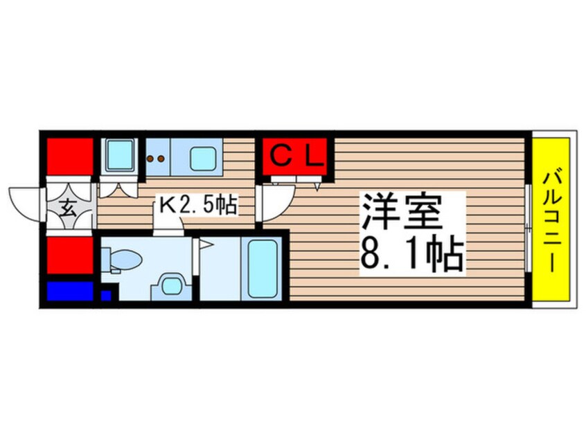 間取図 バードピア実籾