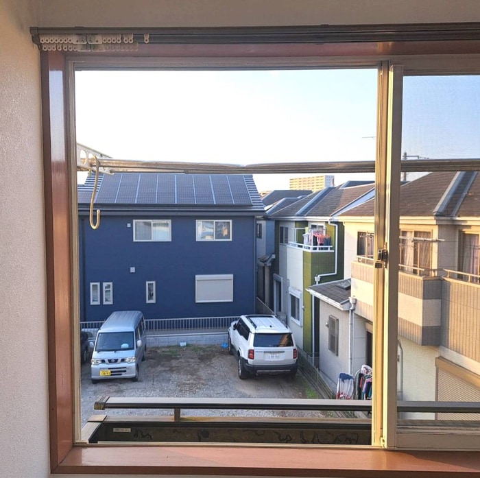 室内からの展望 ニューコートくぬぎ山