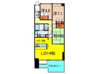 間取図 ＨＦ田無レジデンス