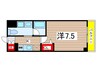 ア－バンフォ－ト住吉 1Kの間取り