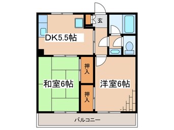 間取図 サニ－ハウス