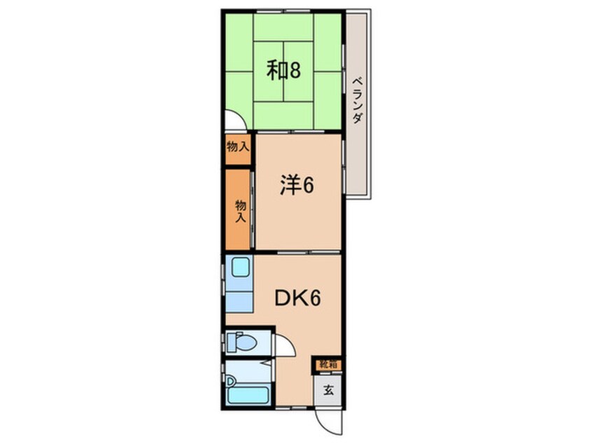 間取図 富士見ハイツ