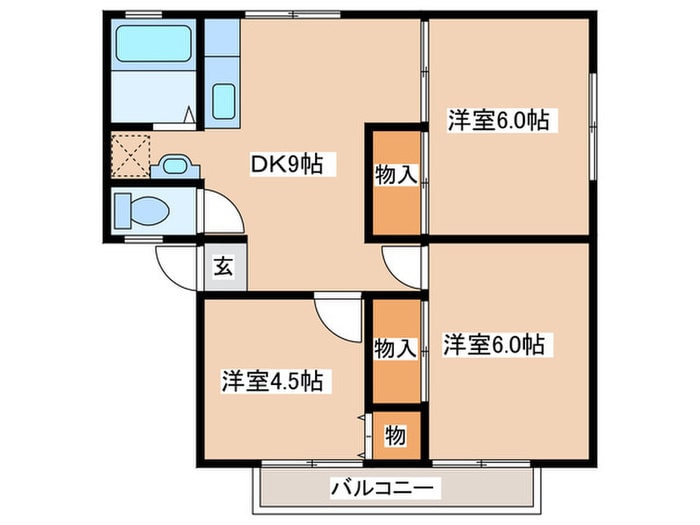 間取り図 ハイツシャインＡ