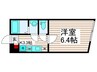 ガレット 1Kの間取り