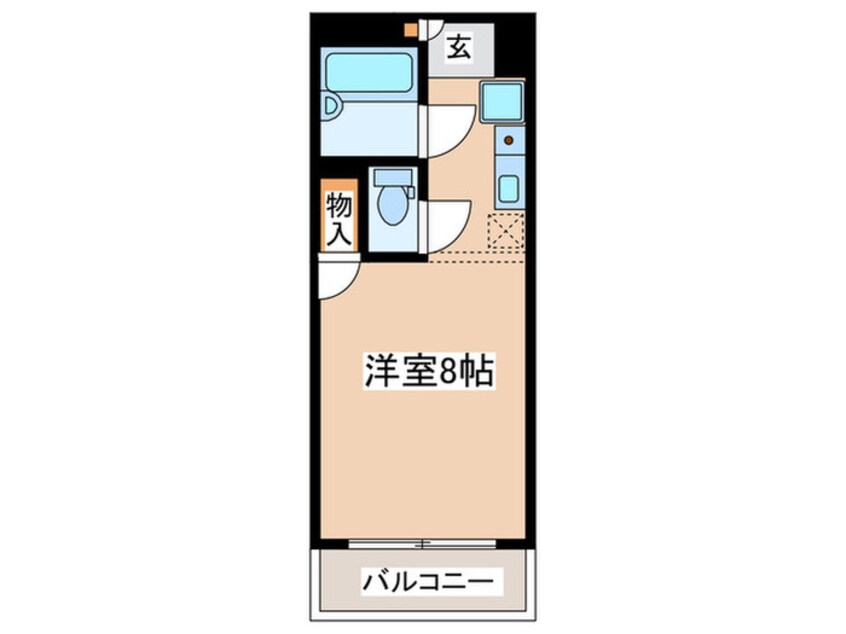 間取図 タ－トル．ストーン．ビル