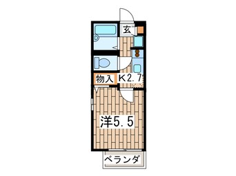 間取図 クレスト西戸部
