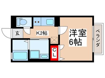 間取図 パルティール海楽