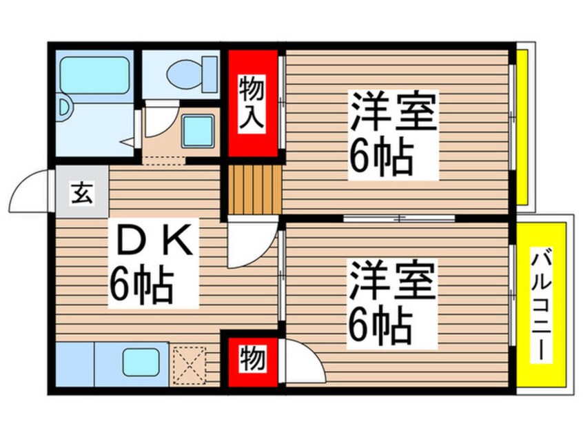 間取図 レピュート幕張