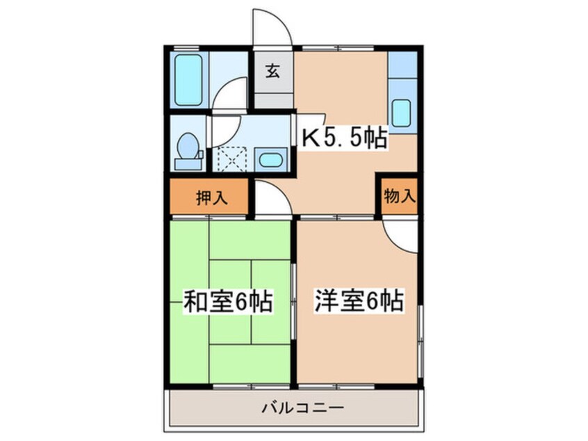 間取図 メゾン片倉