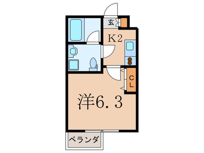 間取り図 ヒルサイド二子玉川