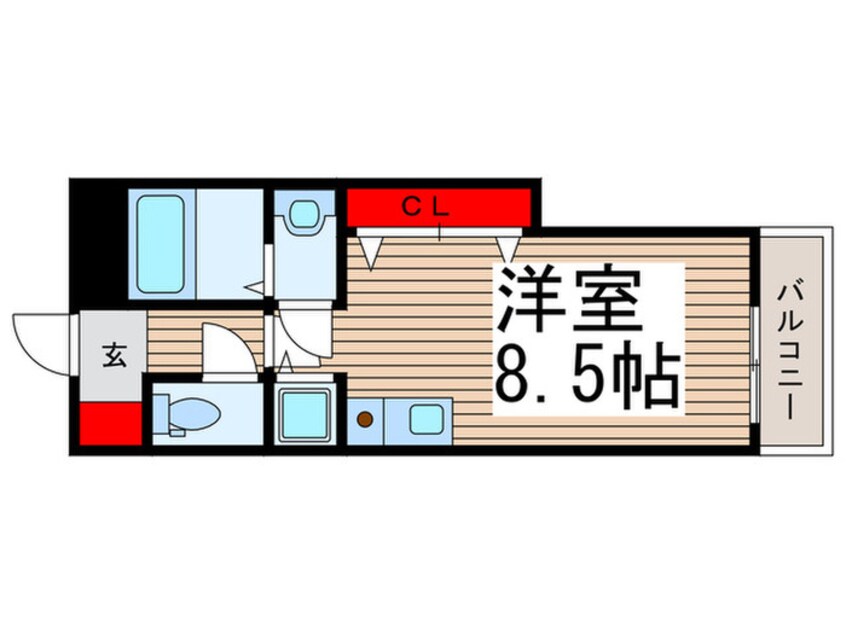 間取図 ヒルズ武蔵野