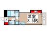 ヒルズ武蔵野 1Rの間取り