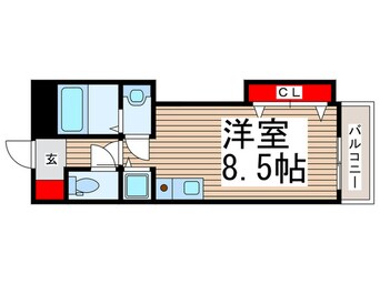 間取図 ヒルズ武蔵野