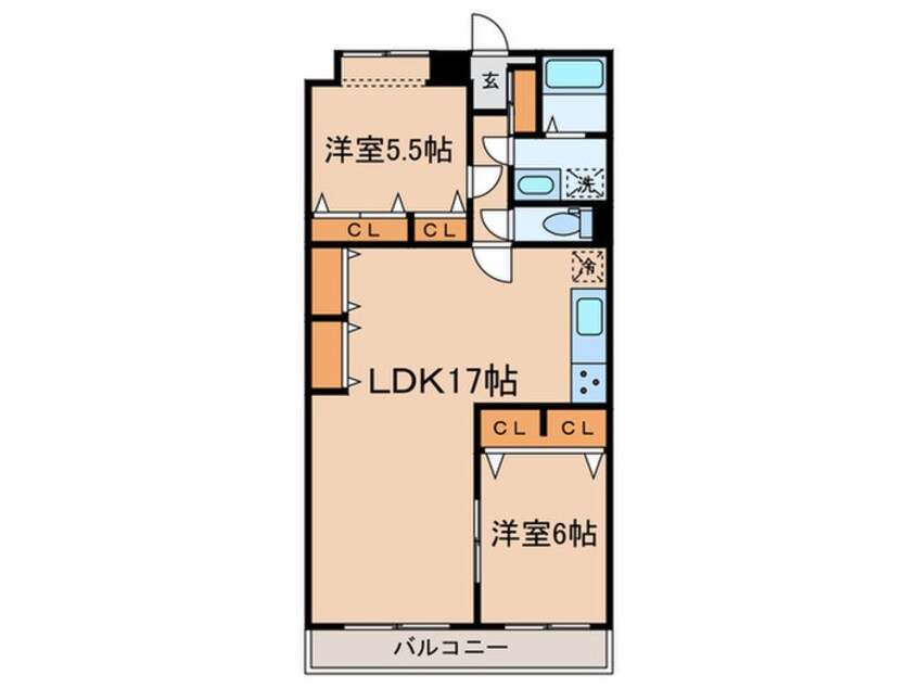 間取図 ガーデンハウス千歳船橋