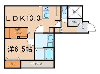 間取図 Ｇｒａｎｄｉｏ　Ｋ