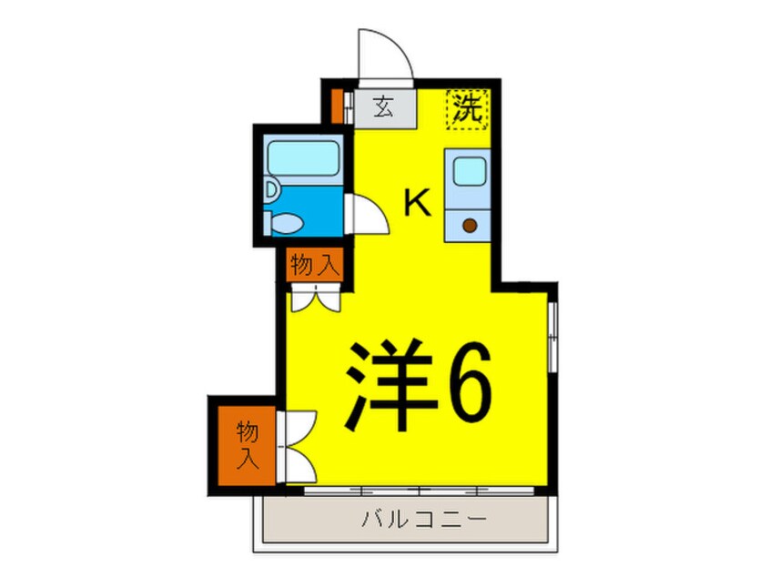 間取図 金原ハイツ