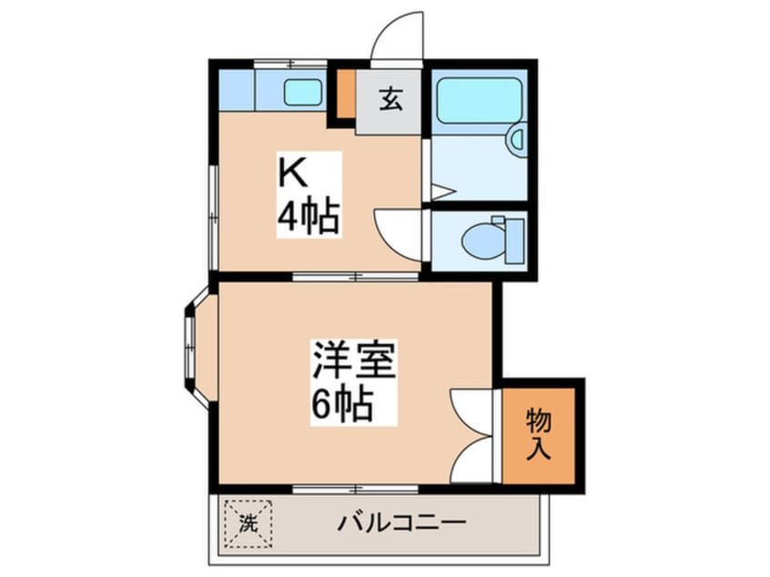 間取図 サンハイツ