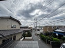 室内からの展望 サンハイツ