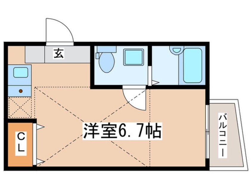 間取図 アザレア湘南