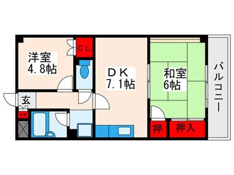 間取図 瑞江サングリ－ンビル