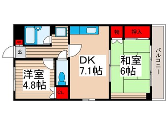 間取図 瑞江サングリ－ンビル