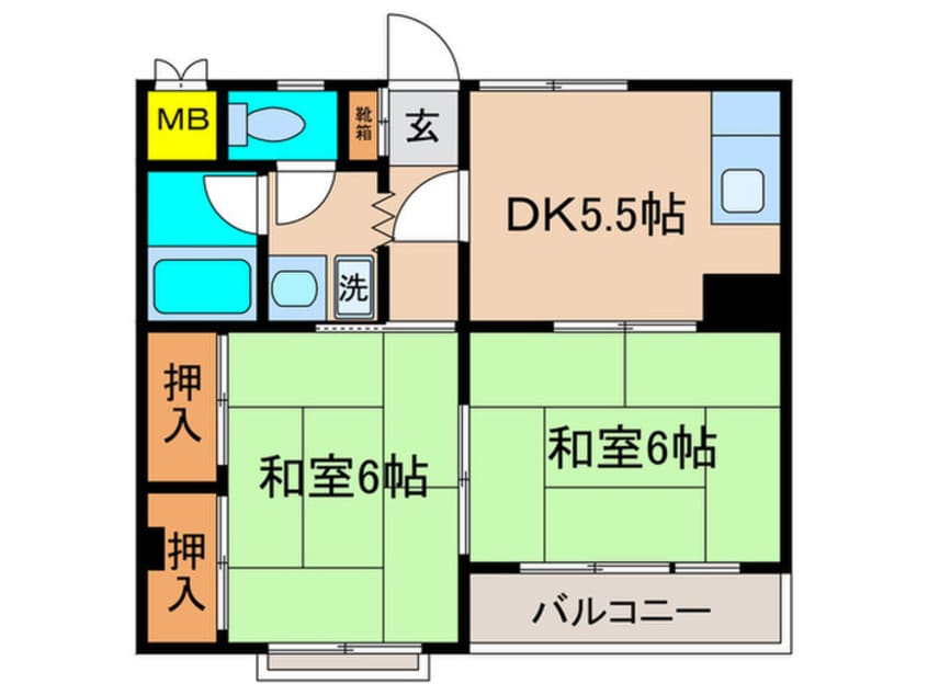 間取図 スタ－ハイム
